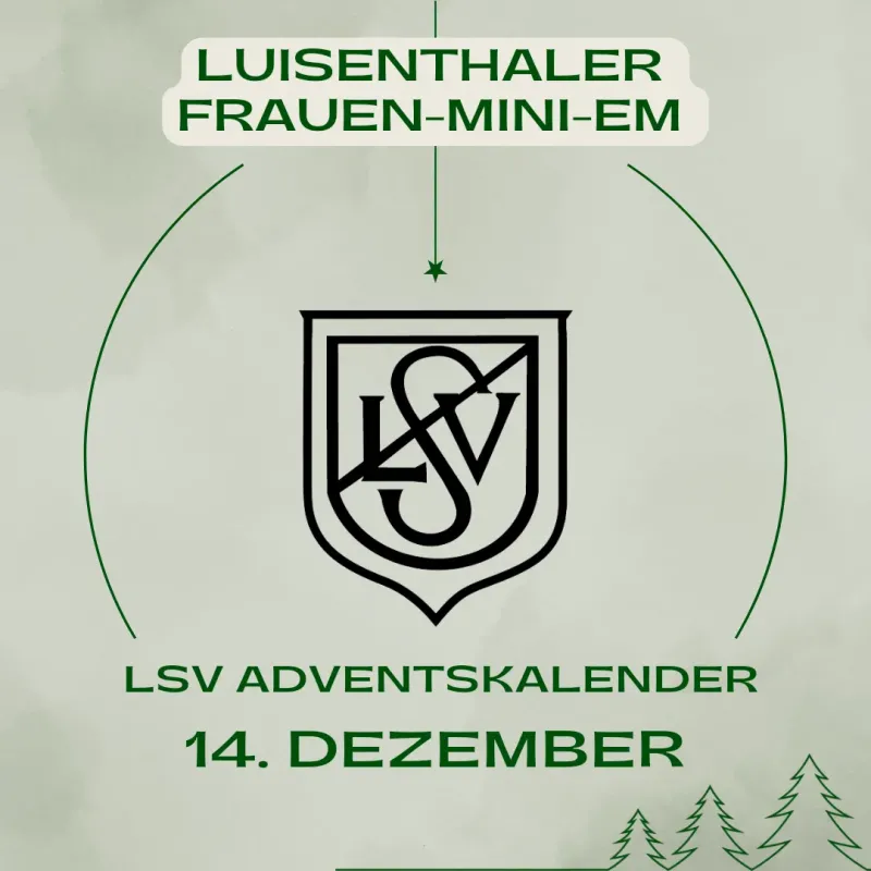 LSV-Adventskalender 2024 - Türchen 14 - Mini EM der Frauen