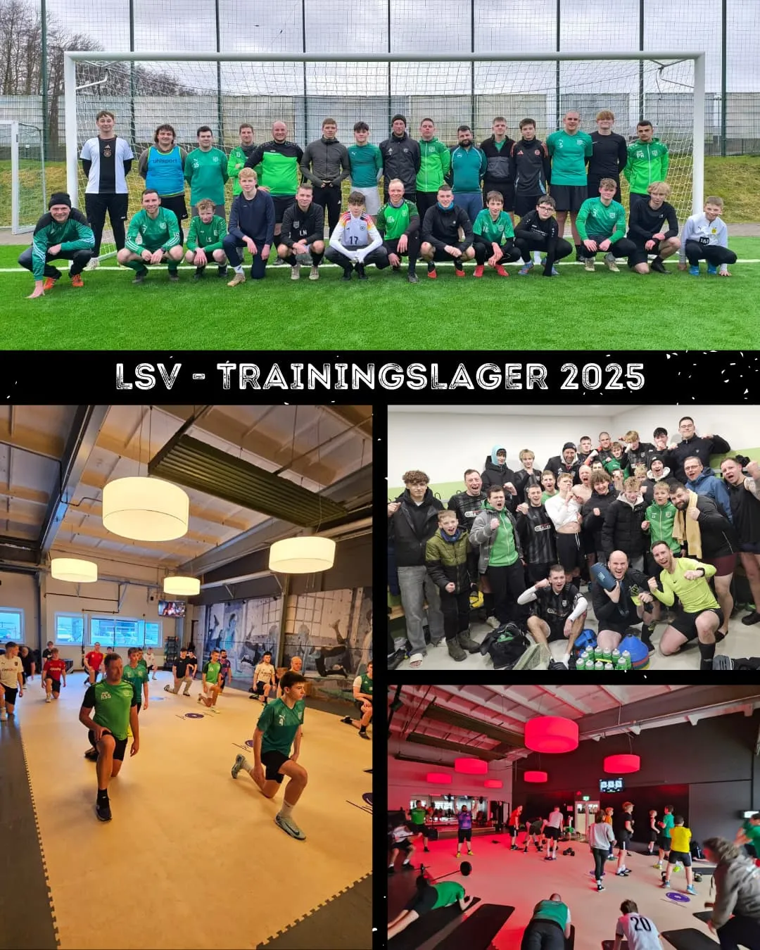 Gelungenes Trainingslager mit erfolgreicher Symbiose zwischen Jung und Alt