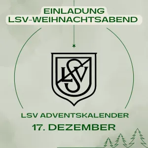 LSV-Adventskalender 2024 - Türchen 17 - LSV Weihnachtsabend